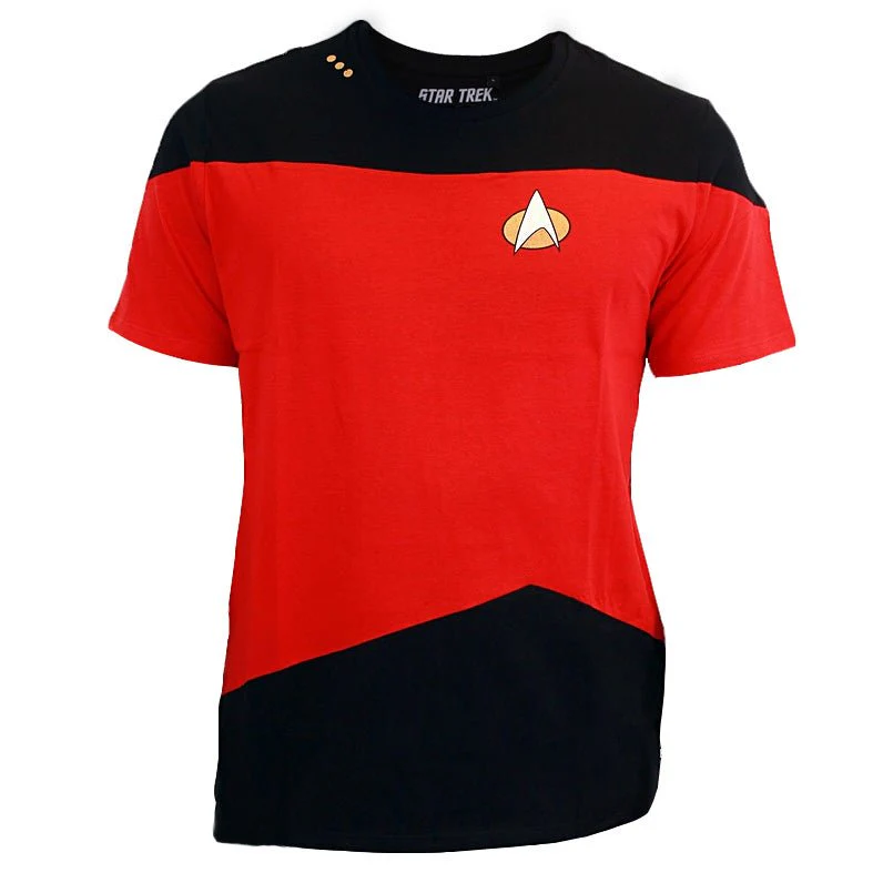 Star Trek TNG Uniform T-Shirt - Image 12