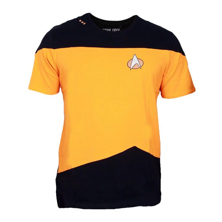 Star Trek TNG Uniform T-Shirt - Image 4