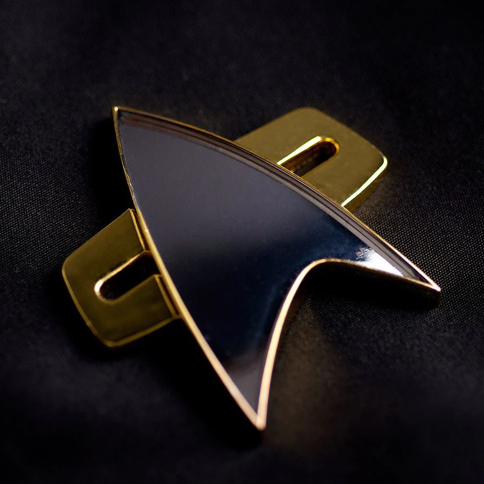 Star Trek Voyager Communicator Badge - Image 2
