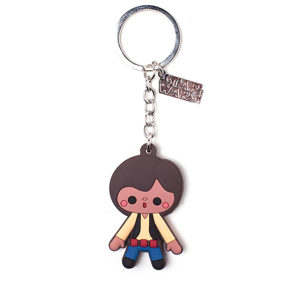 Star Wars Han Solo Rubber Key Chain