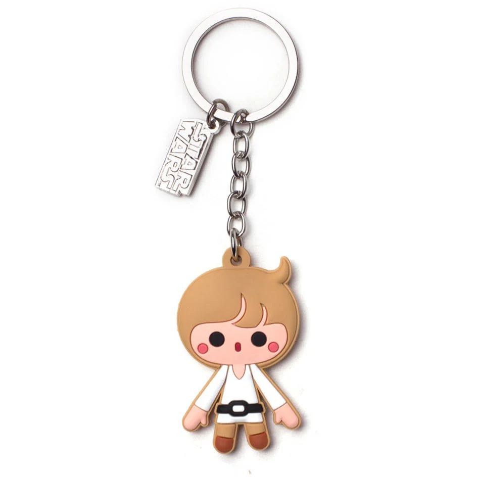 Star Wars Luke Skywalker Rubber Key Chain