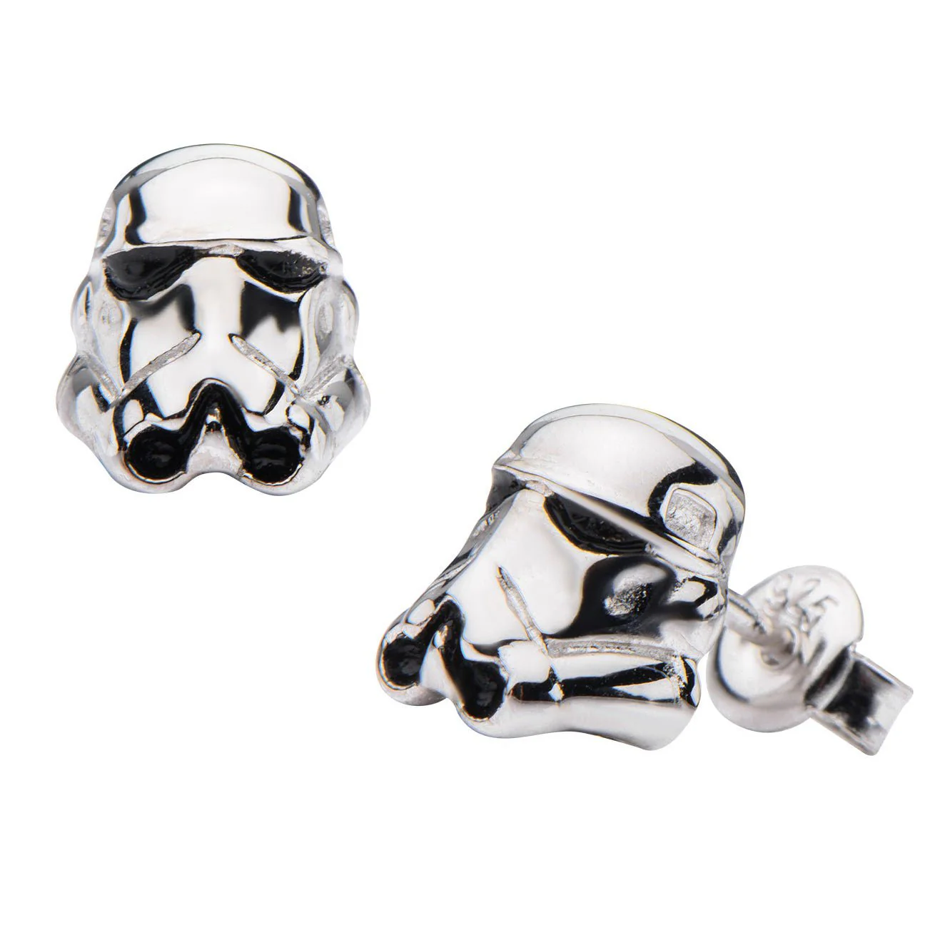 Star Wars Stormtrooper Sterling Silver Earrings