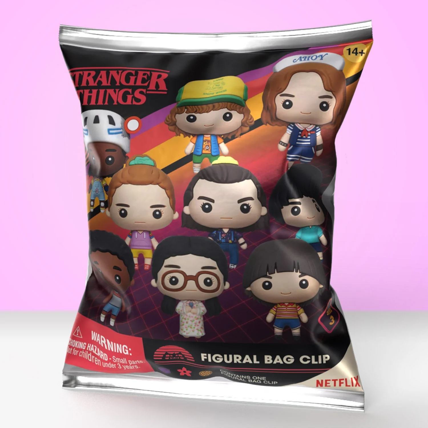 Stranger Things Series 3 Blind Bag Mystery Bag Clip