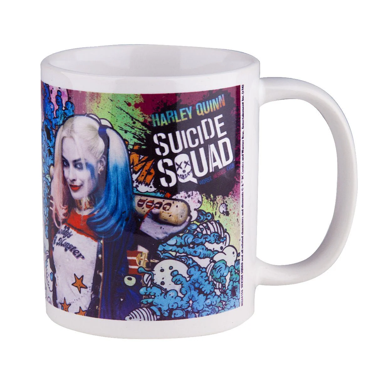 Suicide Squad Harley Quinn Splatter Mug