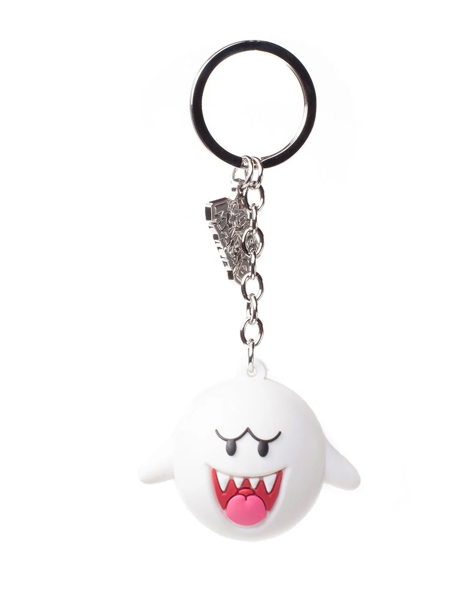 Super Mario Bros Boo 3D Keychain