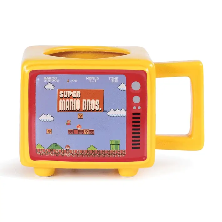 Super Mario Bros. Retro TV Heat Changing Mug