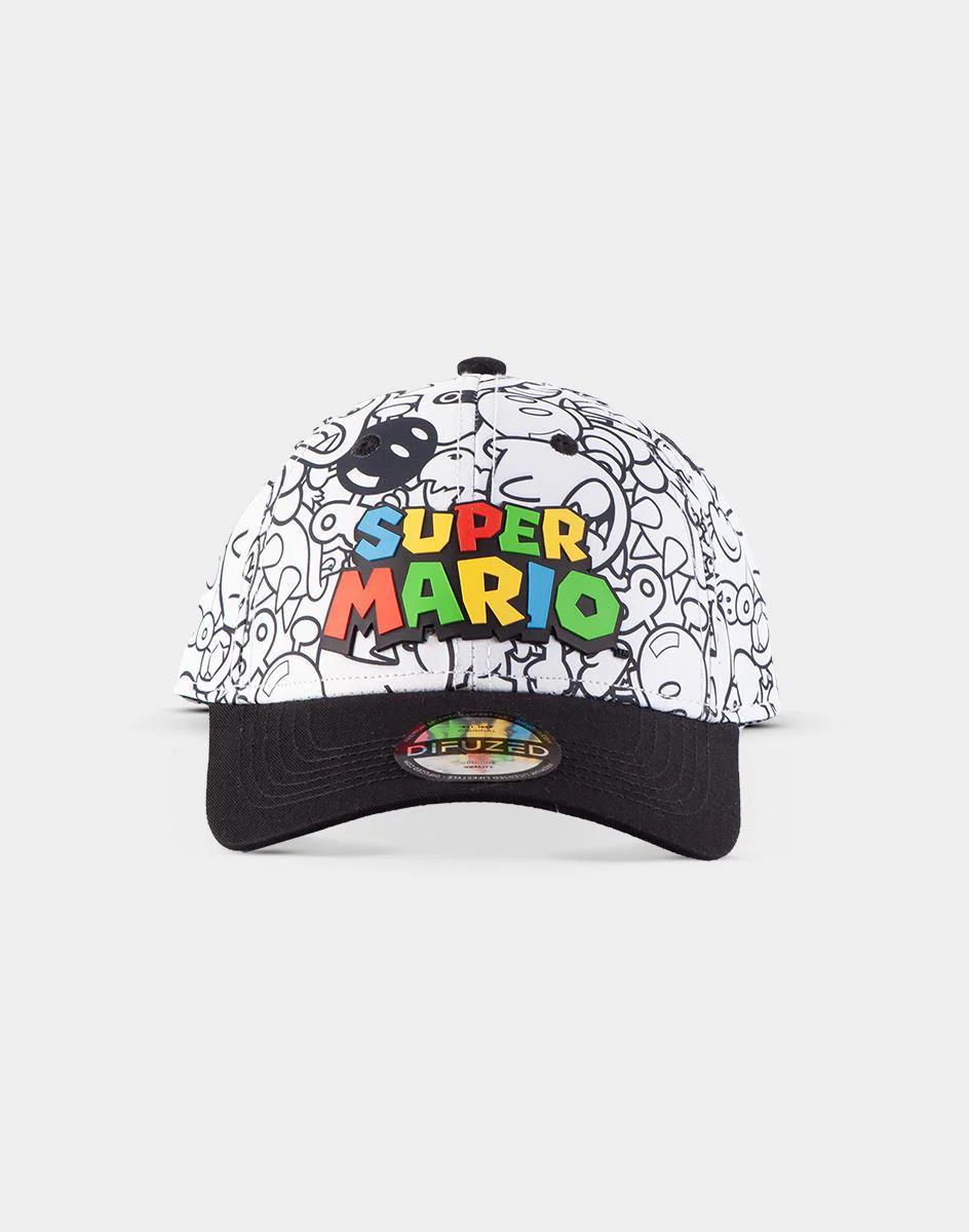 Super Mario Villains Snapback Cap