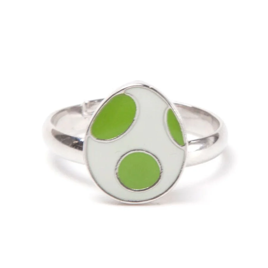 Super Mario Yoshi Egg Clasp Ring