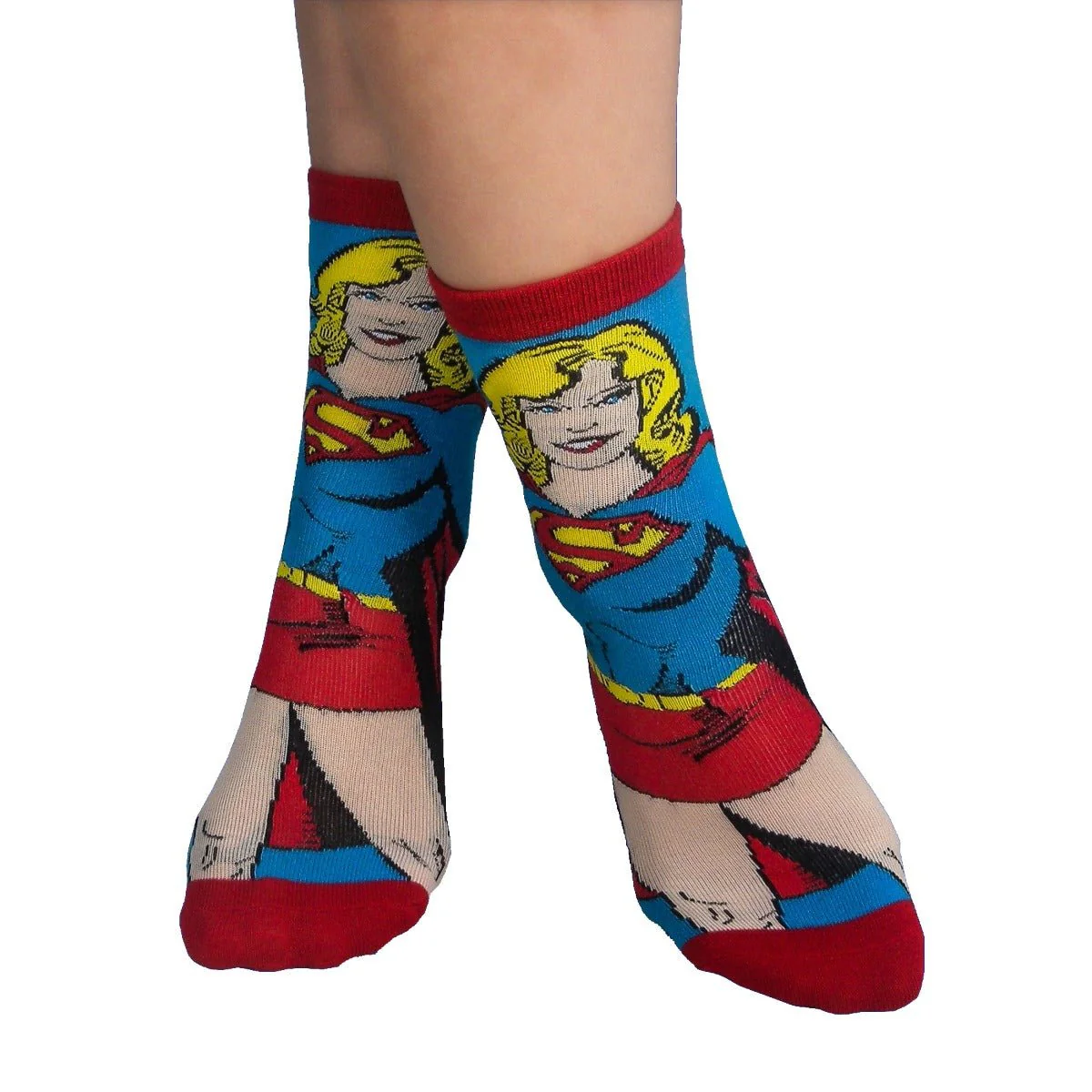 Supergirl Socks (2 Pairs)
