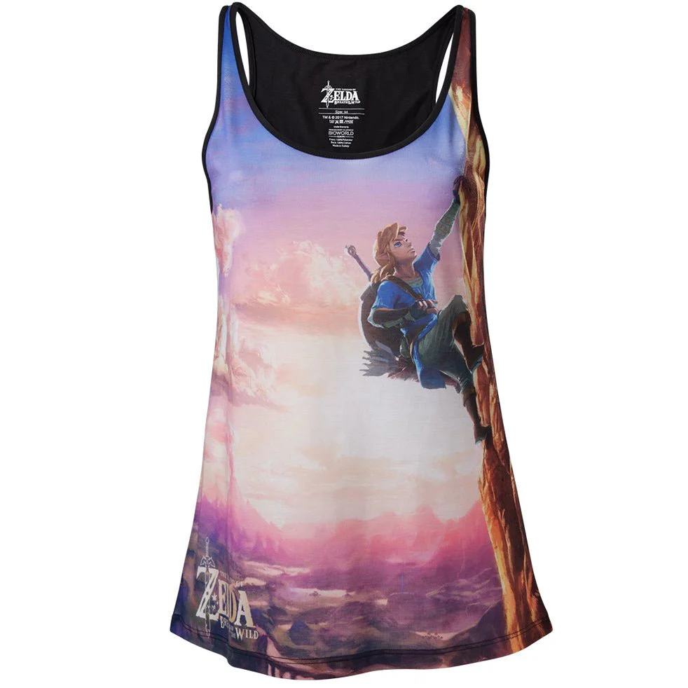 The Legend of Zelda Breath of the Wild Ladies Vest Top - Image 4