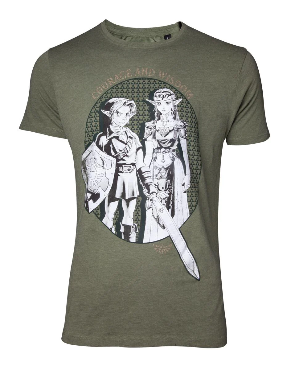 The Legend of Zelda Link & Princess Zelda Unisex T-shirt