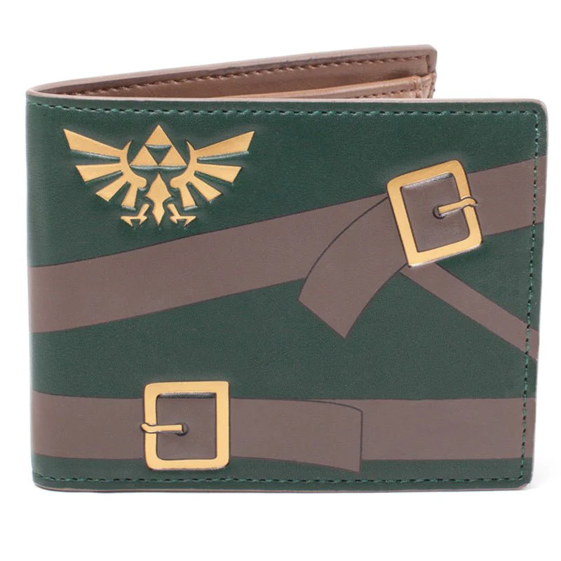 The Legend of Zelda Link Uniform Inspired Bi-Fold Wallet