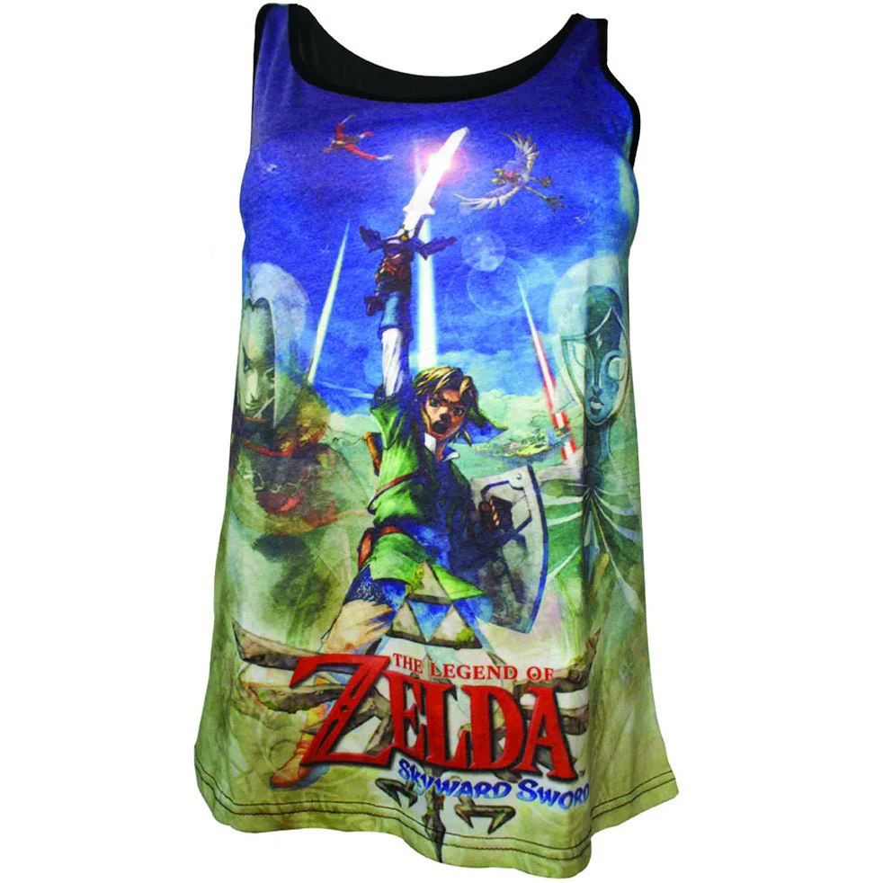 The Legend of Zelda Skyward Sword Ladies Vest Top - Image 5
