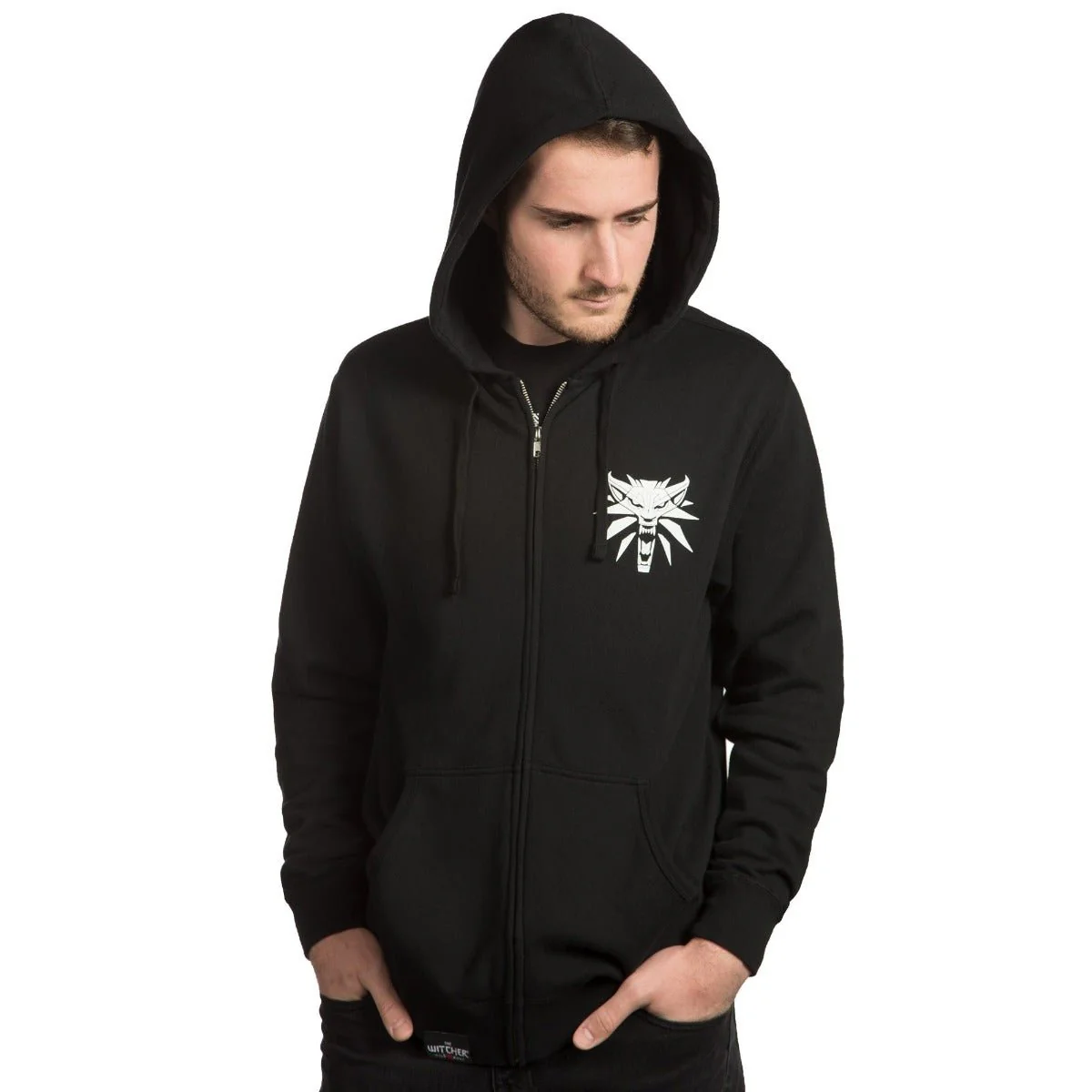 The Witcher Steel and Silver Zip-Up Hoodie - Image 6