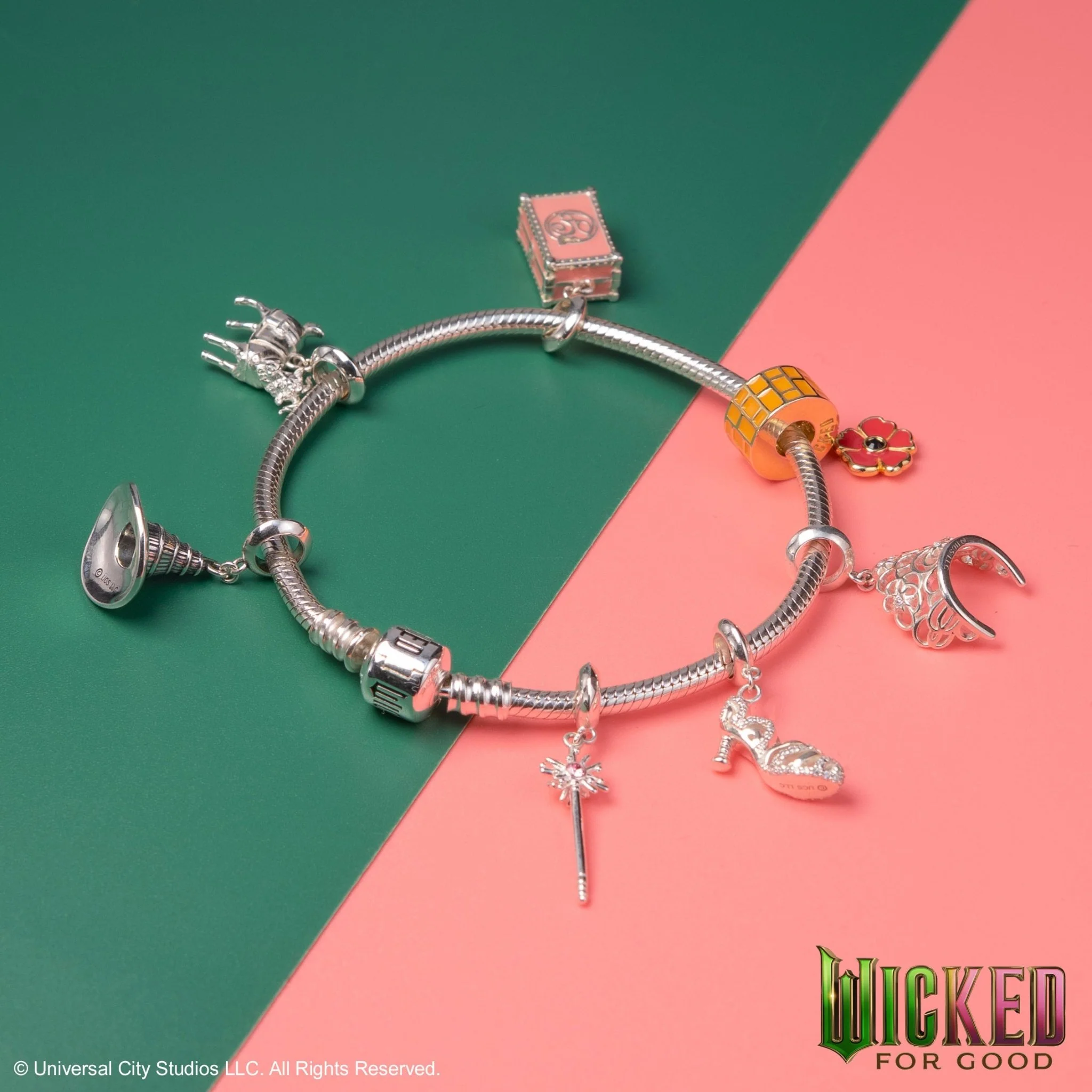 Wicked: For Good Glinda's Tiara Sterling Silver Slider Charm - Image 5
