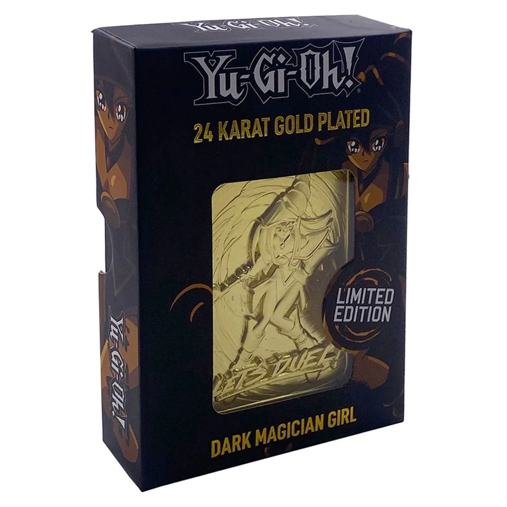 Yu-Gi-Oh! Dark Magician Girl Limited Edition 24k Gold Card