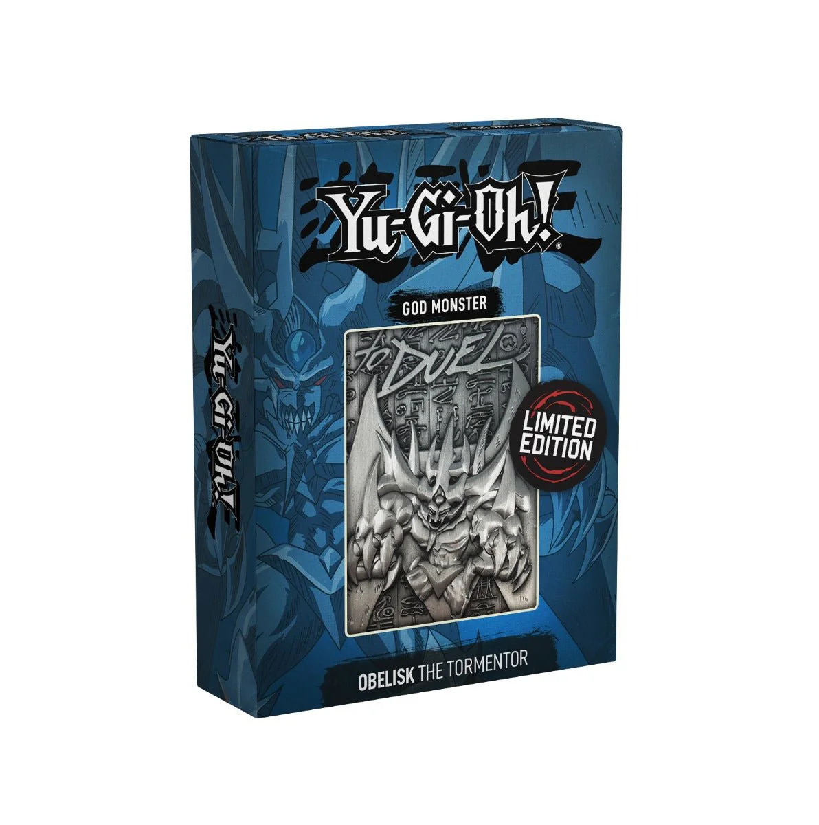 Yu-Gi-Oh! Limited Edition God Monster Metal Card - Obelisk the Tormentor