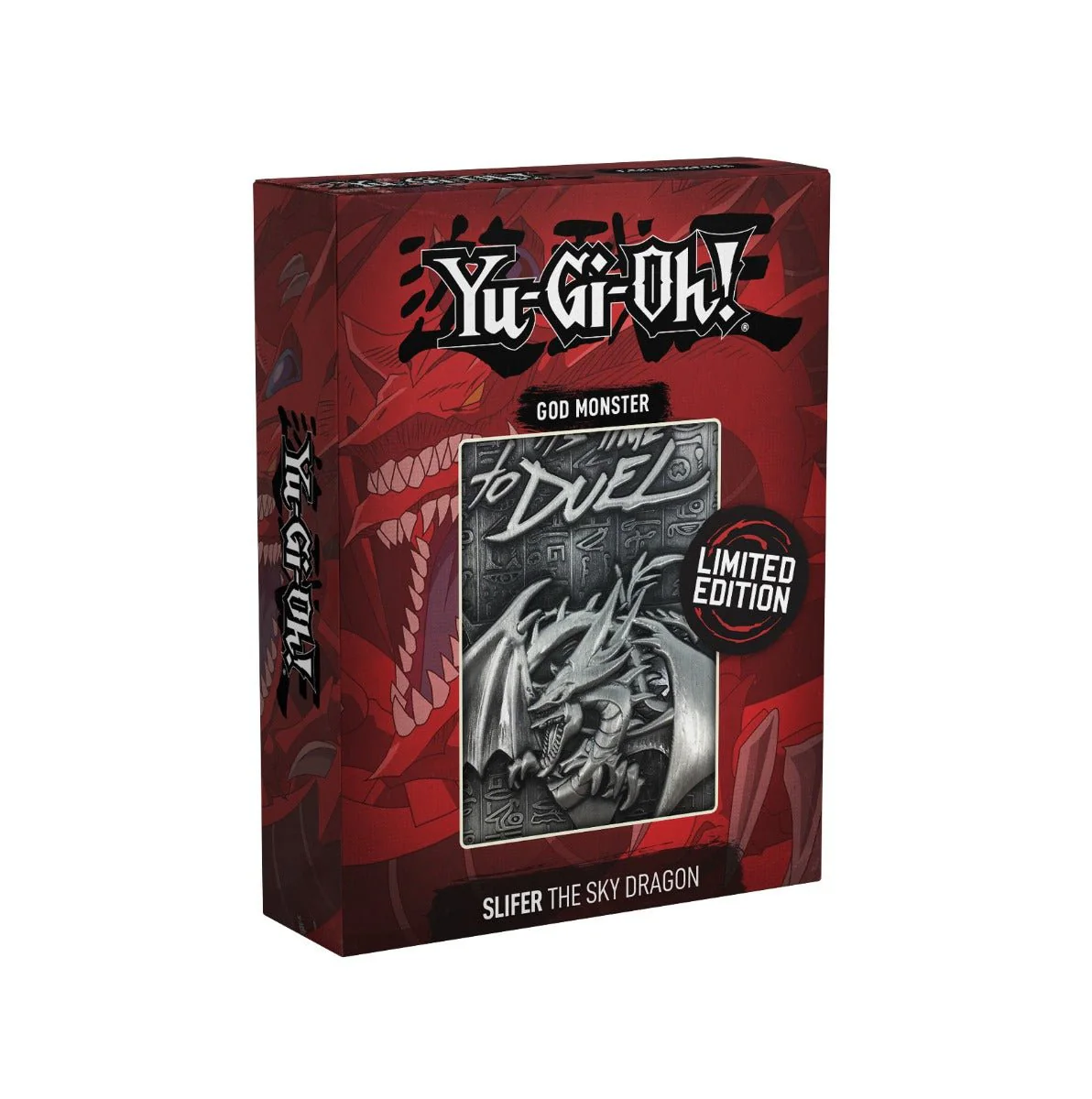 Yu-Gi-Oh! Limited Edition God Monster Metal Card - Slifer the Sky Dragon