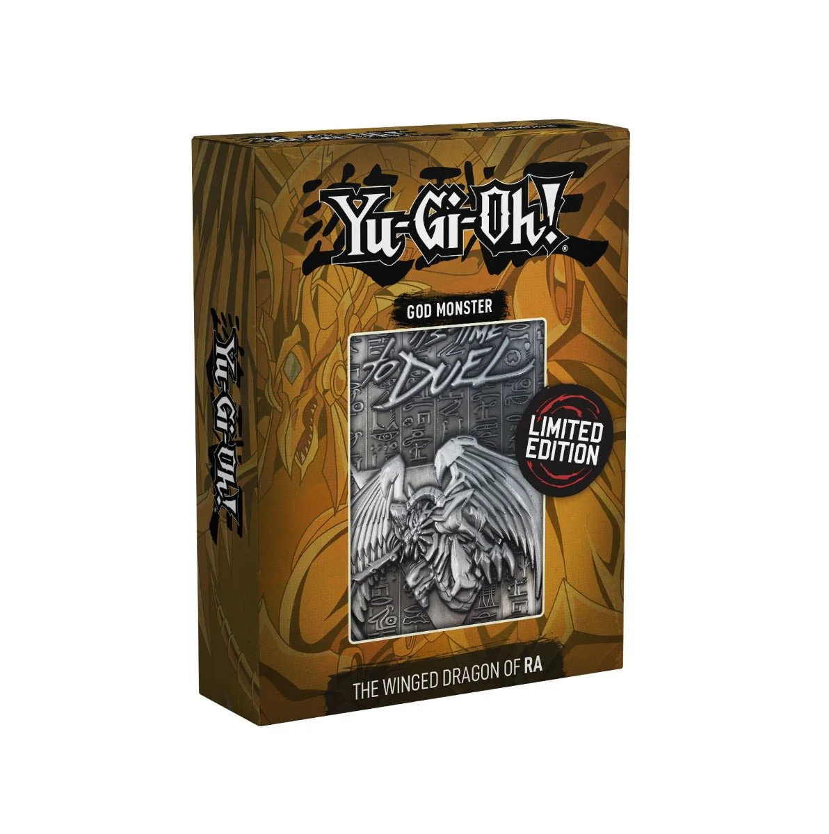 Yu-Gi-Oh! Limited Edition God Monster Metal Card - The Winged Dragon of Ra